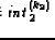 $\mathit{int}^{(k_1)}_1\not=\mathit{int}^{(k_2)}_2$