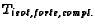 $T_{\text{\it isot,forte,compl.}}$