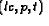 $e=l\equiv(lc, p, t)$